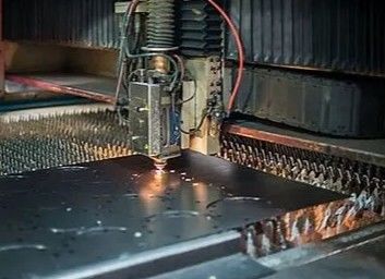 Carbon Steel Laser Cutting For Hydraulic Machine Presses Parts